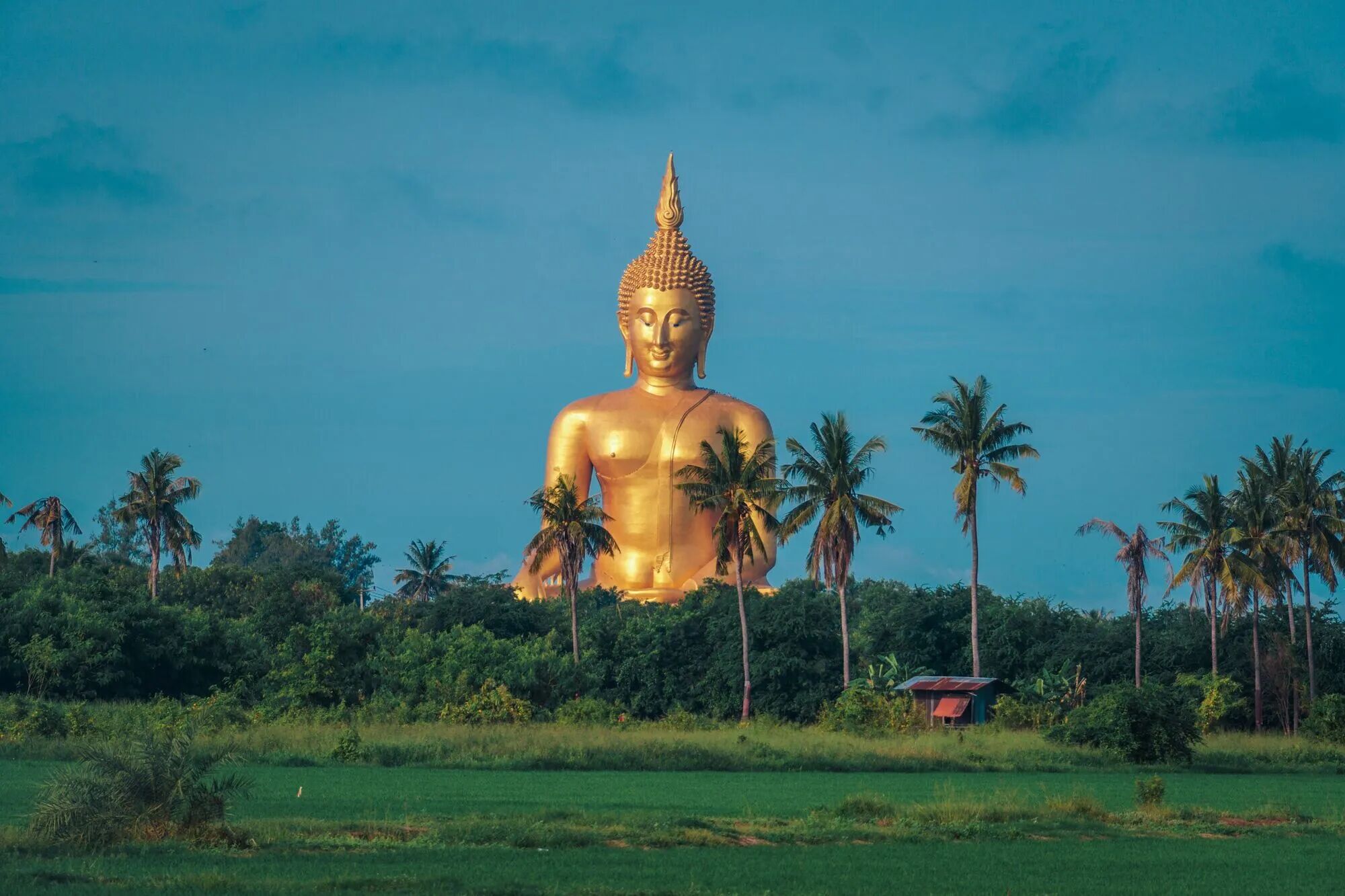 Ang Thong national park Buddhist Statue, Thailand